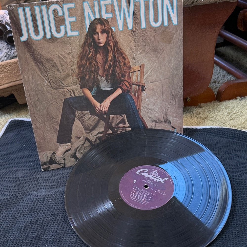 Juice Newton Vinyl Record - Black